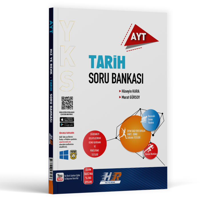 YKS AYT HIZ ve RENK S.B. TARİH - 2025-26